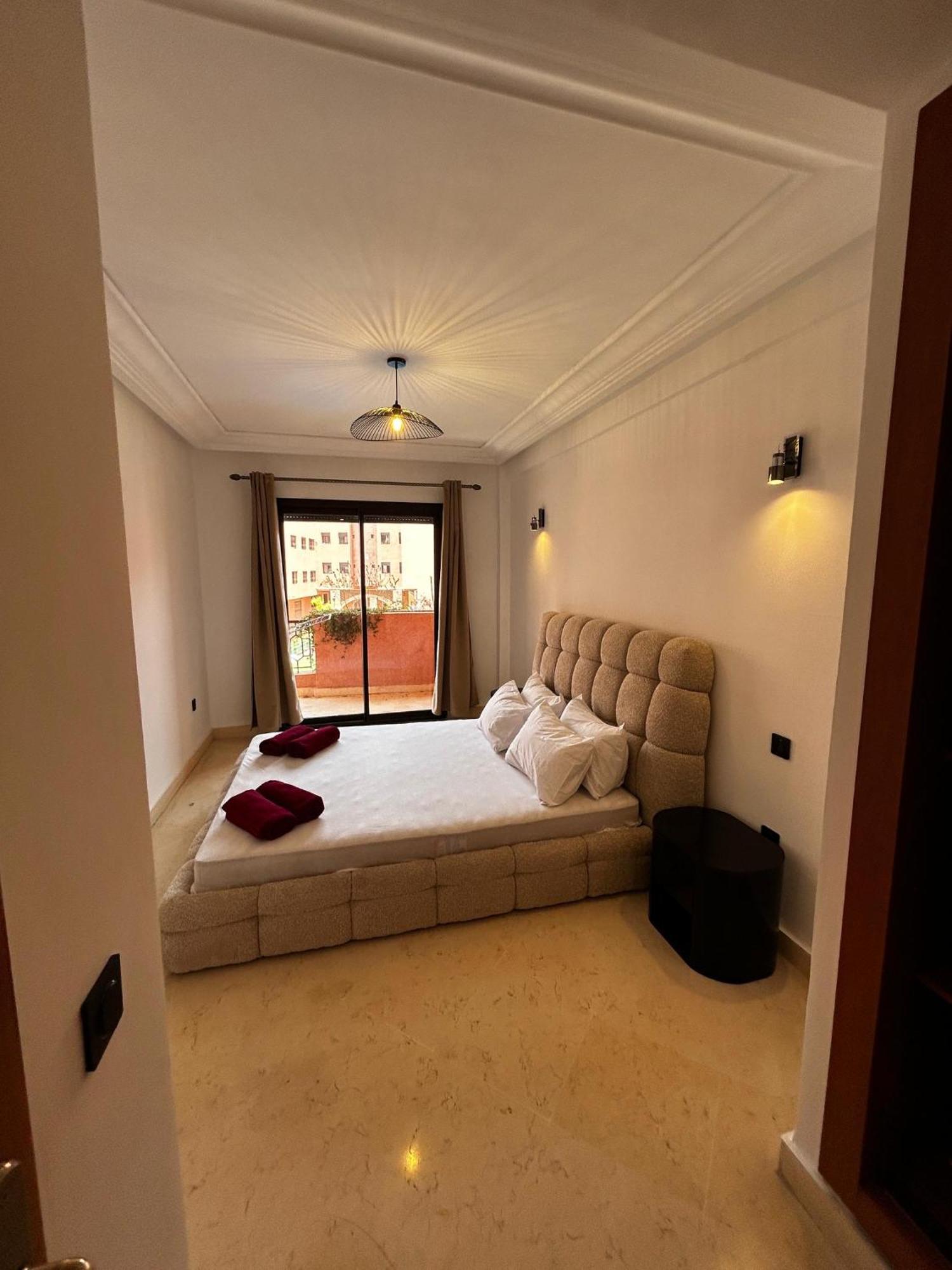 Charmant Appartement A Gueliz Marrákes Kültér fotó